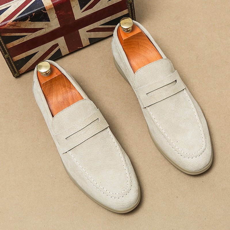 Firenze Chic Suede Loafers